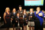The 2015 Australian Winners with Nicole Deans, Wayne Mills and their Coach