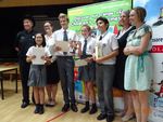 Harrow School Team 2, winners of the 2015 Hong Kong National Final