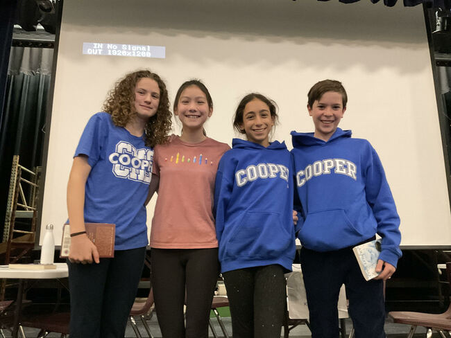 Cooper Middle School, Virginia, winners of the 2023 USA National KLQ Final