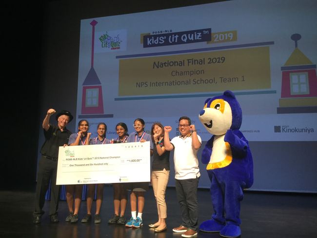 NPS International School, winners of the 2019 Singapore KLQ National Final